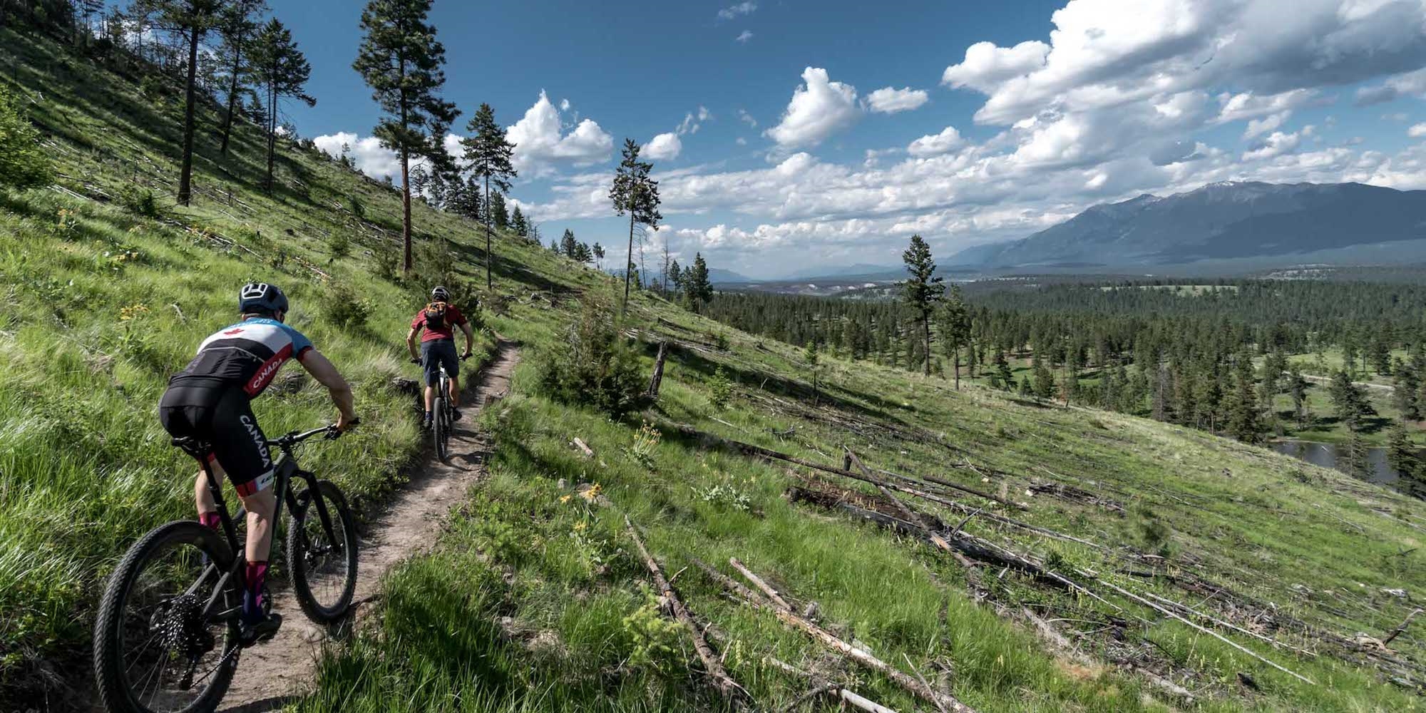Mountain bikers are naturally drawn to Cranbrook.